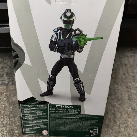 Power Rangers Lightning Collection S.P.D. A-Squad Green Ranger 6" Figure NIB - Picture 4 of 4
